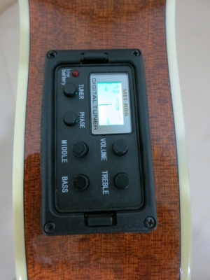 กีต้าร์โปร่งไฟฟ้าตัวบาง Century ของใหม่ สีซันเบิร์ส หน้าเงา เสียงดี EQ มีจูนเนอร์ในตัว