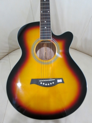 กีต้าร์โปร่งไฟฟ้าตัวบาง Century ของใหม่ สีซันเบิร์ส หน้าเงา เสียงดี EQ มีจูนเนอร์ในตัว