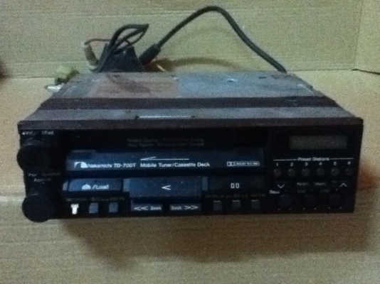 ขายวิทยุเทป Nakamichi TD-700T(ใบ้) ขายถูกๆ 500.-