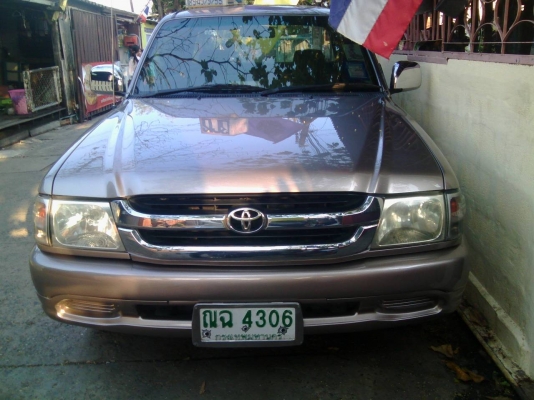 toyota tigercab e 2.5d4dสีบรอนทองสวย ฟรีดาวน์