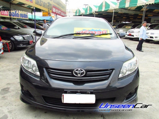 TOYOTA ปี 2009 รุ่น ALTIS สี ดำ เกียร์ AT 1600cc E เบนซิน ราคา 359000 บาท รถสวยๆ ราคาพิเศษ โทร 0922726669 คุณตันหยงค่ะ
