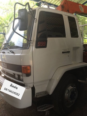 ISUZU ROCKY &ndash; อีซูซุ ร๊อคกี้ 170 แรงม้าติดเครน UNIC 5 ตัน 4 ปลอก 1,250,000.- บาท เจ้าของขายเอง จ.ราชบุรี สนใจติดต่อ 081-9424582