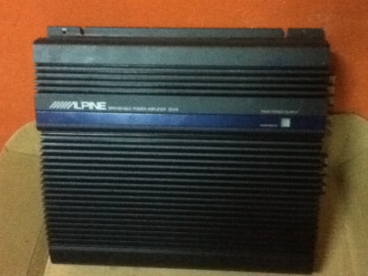 ขายแอมป์ /////ALPINE รุ่น 3549 (2ch) สภาพสวย แรงๆ ขายถูก 2200.-