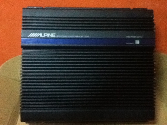ขายแอมป์ /////ALPINE รุ่น 3549 (2ch) สภาพสวย แรงๆ ขายถูก 2200.-
