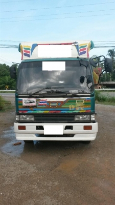 6ล้อดั้ม HINO เครื่องHO7D-195แรงม้ายางเรเดียล รถประกอบ สวยมาก