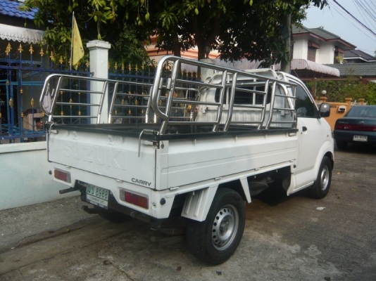 SUZUKI CARRY PICKUP รถบ้านมือเดียว LPGหัวฉีด ประกันชั้น1 สภาพพร้อมใช้มาก