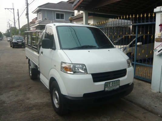 SUZUKI CARRY PICKUP รถบ้านมือเดียว LPGหัวฉีด ประกันชั้น1 สภาพพร้อมใช้มาก