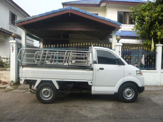 SUZUKI CARRY PICKUP รถบ้านมือเดียว LPGหัวฉีด ประกันชั้น1 สภาพพร้อมใช้มาก