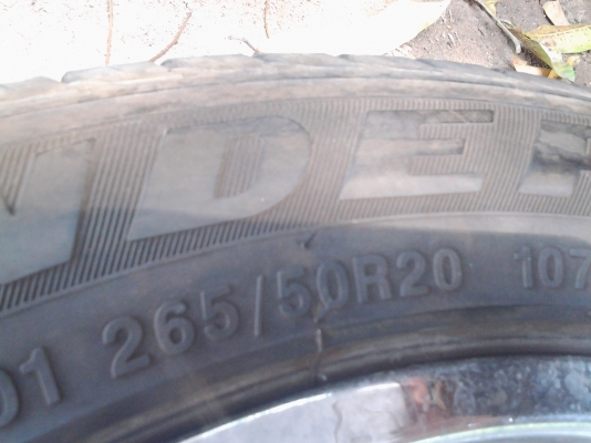 แม็ก  VIP ขอบ 20 6รู139 พร้อมยางปี13