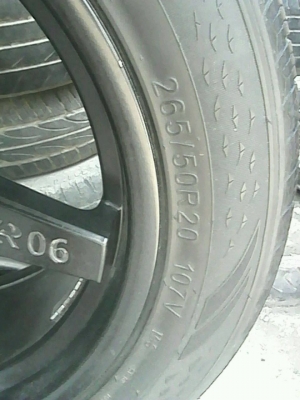 ล้อแม็ก ขอบ 20 พร้อมยาง