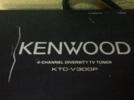ขายจูนเนอร์ KENWOOD รุ่น KTC-V300P ใช้ได้ปกติ 1000.-