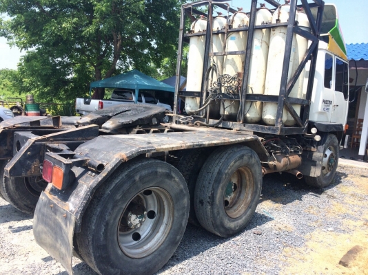 ขายสิบล้อหัวลาก2เพลาMITSUBISHI 528โบอินเตอร์ติดก๊าซNgv10ถังเกียร์10สปีด