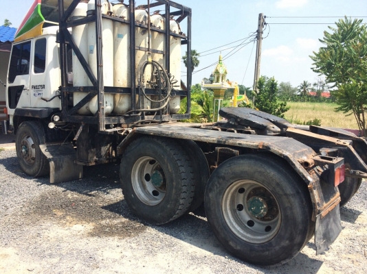 ขายสิบล้อหัวลาก2เพลาMITSUBISHI 528โบอินเตอร์ติดก๊าซNgv10ถังเกียร์10สปีด