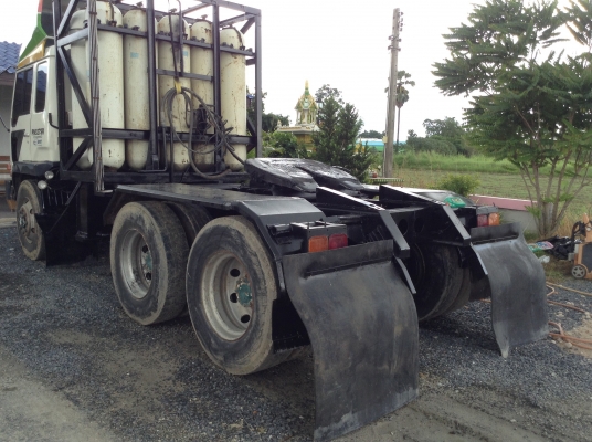 ขายสิบล้อหัวลาก2เพลาMITSUBISHI 528โบอินเตอร์ติดก๊าซNgv10ถังเกียร์10สปีด