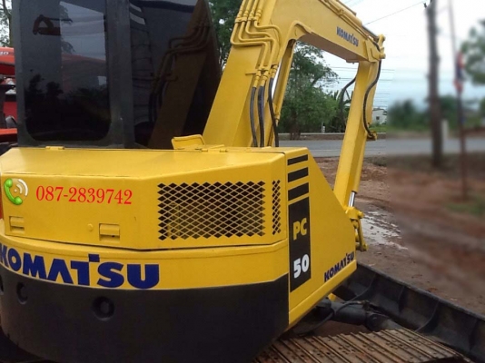 ขายรถแบคโฮ KOMATSU  PC50