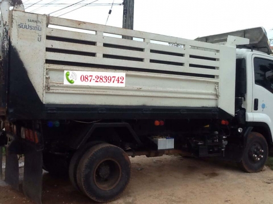 ขายรถดั้มพ์ 6 ล้อ ISUZU 210 แรงม้า