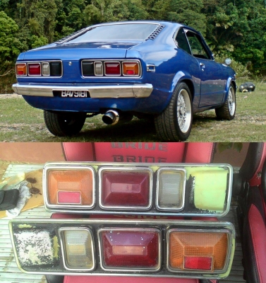 ชุดไฟท้าย Mazda 808 coupe