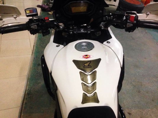 __CB500X ปี 2013 สีขาว แต่งๆ ฿169,000__