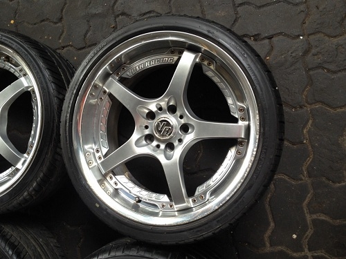 ขายล้อ volk challenc ขอบ19 กว้าง 8.5 / 9.5 5รู114