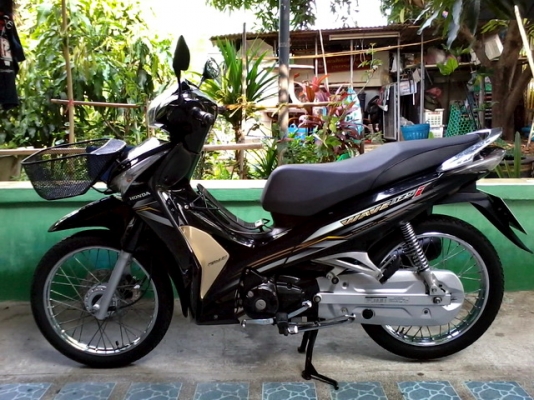 ขายWave125 i หัวฉีด ปี56 สตาร์ทมือ รถเดิมๆเครื่องดีปกติ