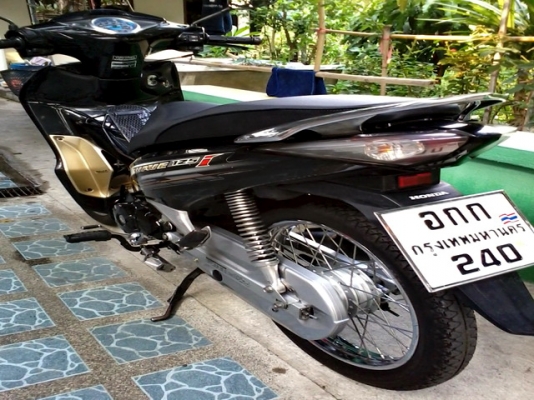 ขายWave125 i หัวฉีด ปี56 สตาร์ทมือ รถเดิมๆเครื่องดีปกติ