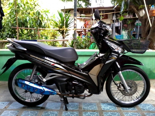 ขายWave125 i หัวฉีด ปี56 สตาร์ทมือ รถเดิมๆเครื่องดีปกติ