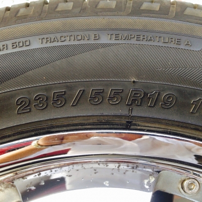 ขายล้อแม็กขอบ19นิ้วพร้อมยางโยโกฮาม่า