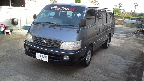 TOYOTA HIACE 3.0 ปี2003 งามๆ พ.พาวเวอร์ TOYOTA HIACE 3.0 ปี2003 งามๆ พ.พาวเวอร์