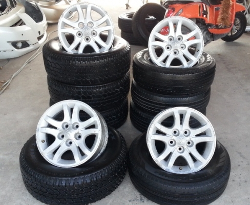 ล้อเดิม TIGER D4D ขอบ 15 พร้อมยาง