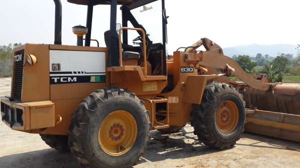 ขอยกเลิกการขายชั่วคราวคับ ขายรถตัก TCM 830-2 สภาพสวยแบบสุดๆ