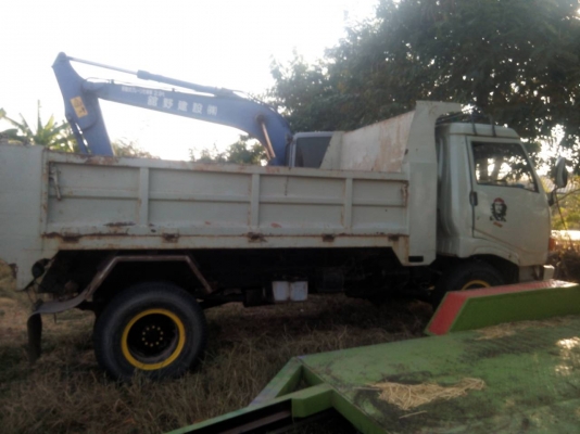 หกล้อ HINO KM 777 ดั้ม สภาพดีพร้อมใช้งาน ทะเบียนพร้อมโอน