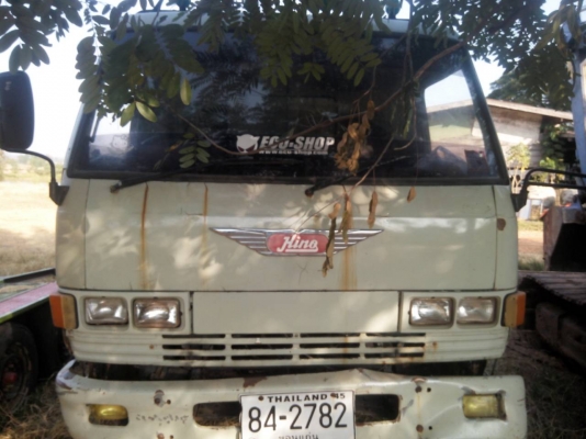 หกล้อ HINO KM 777 ดั้ม สภาพดีพร้อมใช้งาน ทะเบียนพร้อมโอน