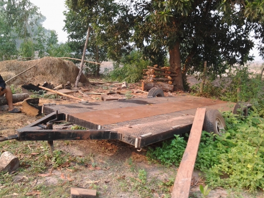 KUBOTA รถเทรลเลอร์ลากรถเกี่ยว สวยพร้อมใช้ครับ KUBOTA รถเทรลเลอร์ลากรถเกี่ยว สวยพร้อมใช้ครับ