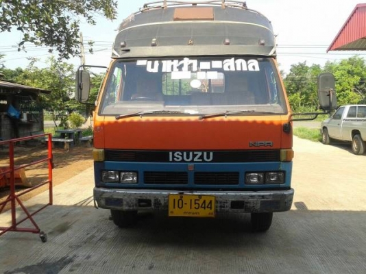 ISUZU NPR 115 ห้างแท้ตัวแรก เครื่อง 4BD1 ยกหัวได้ พร้อมหลังคาโดยสาร กะบะยาว 4.3 ม.