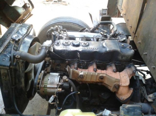 ISUZU NPR 115 ห้างแท้ตัวแรก เครื่อง 4BD1 ยกหัวได้ พร้อมหลังคาโดยสาร กะบะยาว 4.3 ม.