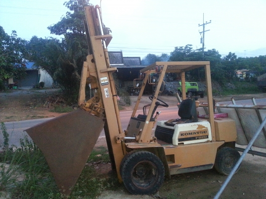 ขายรถฟรอคลิฟ komutsu