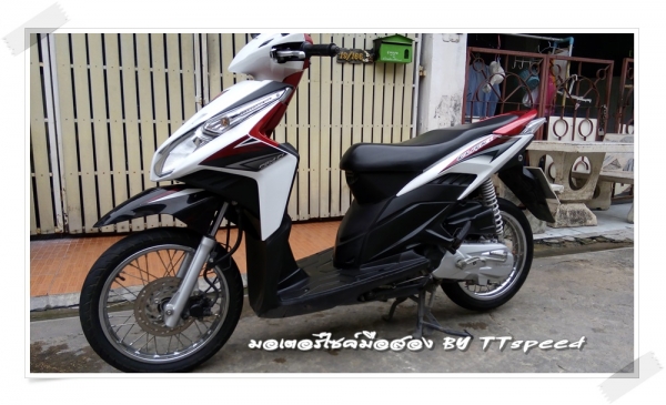 ขายรถบ้าน Click 110i ไมล์หมื่นกว่าโลจดปลายปี 54