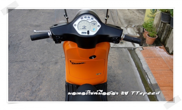 Vespa LX 125 3Vie Wrap สติ๊กเกอร์ ปี 56 ไมล์สองพันโล