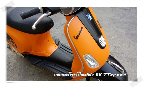 Vespa LX 125 3Vie Wrap สติ๊กเกอร์ ปี 56 ไมล์สองพันโล