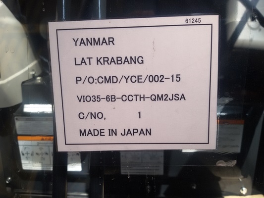 รถขุด YANMAR VIO35-6B-CCTH-QM2JSA