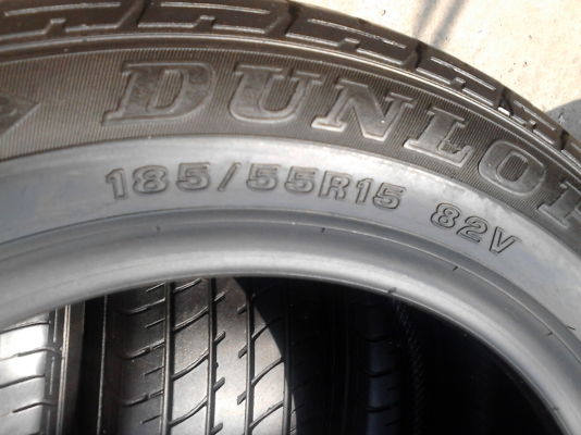 185/55R15 หน้า 185/60R15 หลัง DUNLOP SPSPORT 2030 ชุด 4 เส้น โทร.081-427-3941