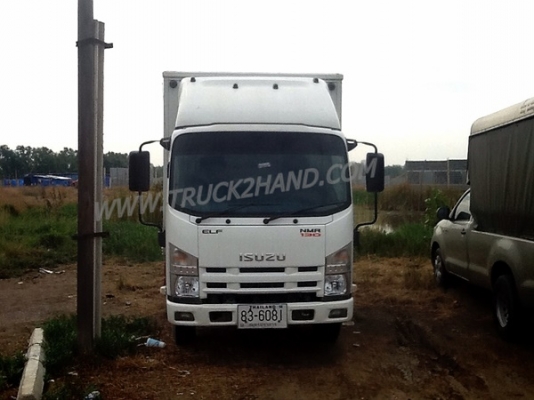 ขายรถ ISUZU  NMR 130. รถปี2011 ตู้แห้ง ใช้น้อย ไม่ติดไฟแนนท์ ตู้ยาว4.30 เมตร