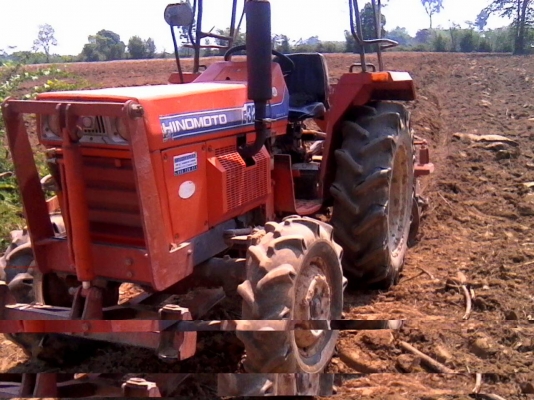แทรคเตอร์ ฮิโนโมโต้ E324 พร้อมใบดันดิน