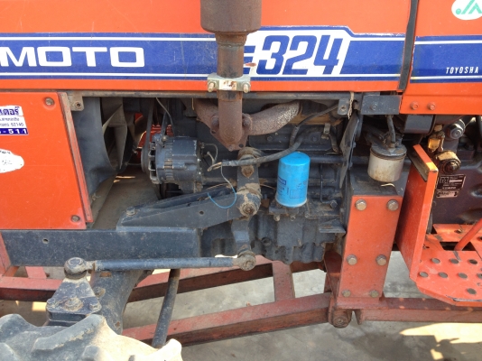 แทรคเตอร์ ฮิโนโมโต้ E324 พร้อมใบดันดิน