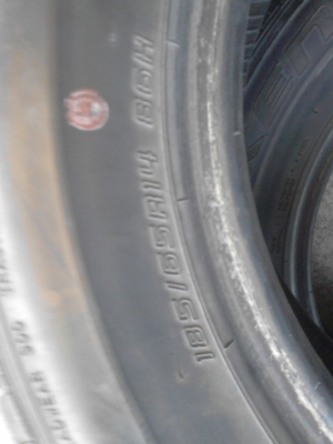 185/65R14 FALKEN มี 2 เส้น tel.081-427-3941