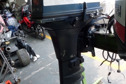 ขาย เครื่องเรือ YAMAHA 40 แรง  นำเข้าจากญี่ปุ่นสภาพพร้อมใช้ ราคา 43,000