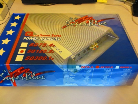 4. ขายเพาเวอร์แอมป์ติดรถยนต์ 220 วัตต์ ใส่ลำโพงได้ 2 ตัว เหมาะขับเบส