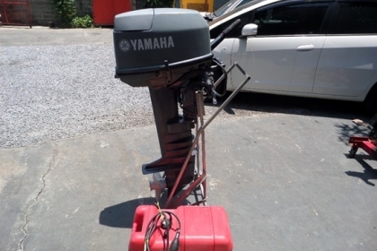 ขาย เครื่องเรือYAMAHA 30 แรง หาง 21 พร้อมถังน้ำมัน สภาพสวยพร้อมใช้ ราคา 33,000