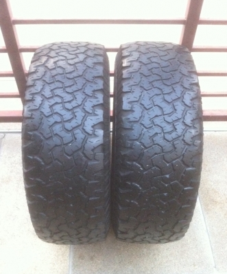 ยาง BF Goodrich 265/70/16 ปี09 2เส้น