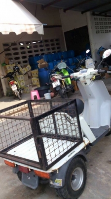 ขาย Honda สามล้อ เจโร่อัพ เครื่องดี ระบบไฟครบ ชลบุรี